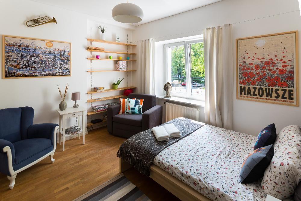 شقة وارسو  في Apartament Plac Zbawiciela المظهر الخارجي الصورة